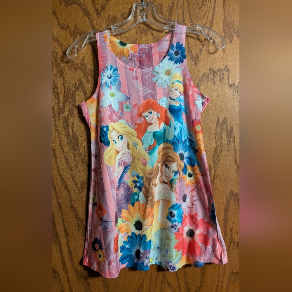 Disney  Princess tank top size medium 7/9